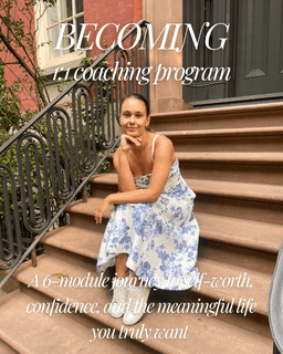 BECOMING: 1:1 Transformative Life Coaching Course (6 sessions)